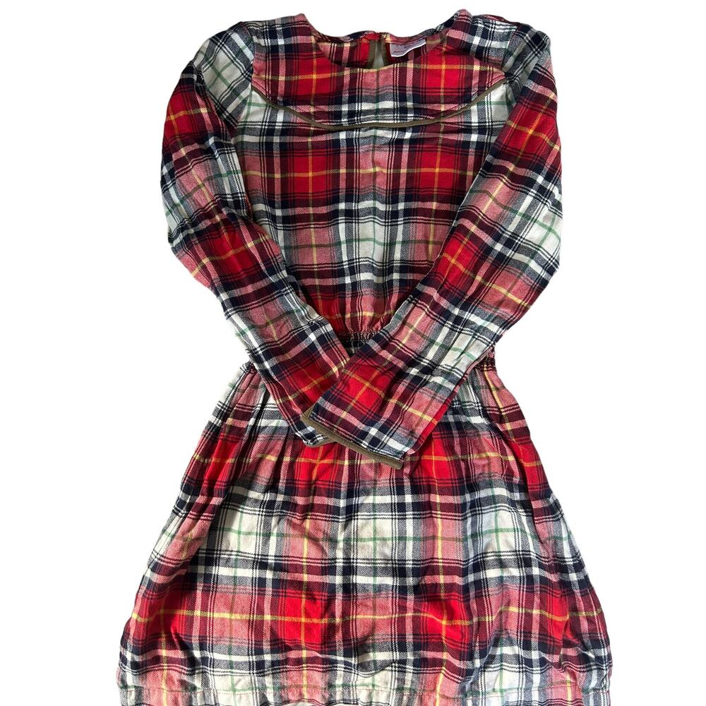 Hanna Andersson Red Plaid Dress size 150